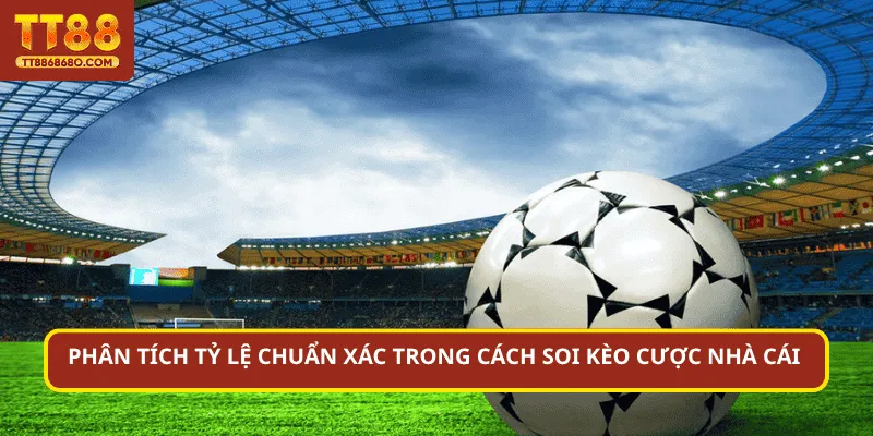 Phân tích tỷ lệ chuẩn xác trong cách soi kèo cược nhà cái